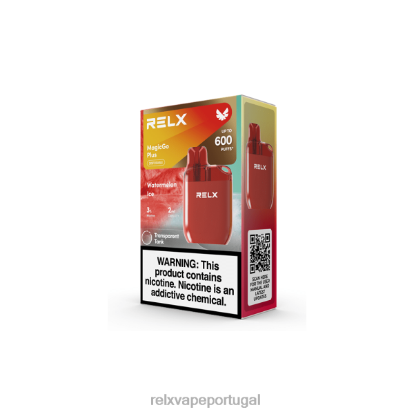 RELX Lisbon - RELX MagicGo mais sa600 P02N855 gelo de melancia
