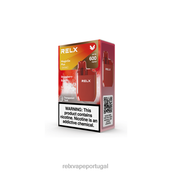 RELX Portugal - RELX MagicGo mais sa600 P02N852 explosão de morango